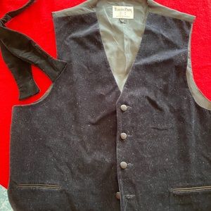 Velvet vest